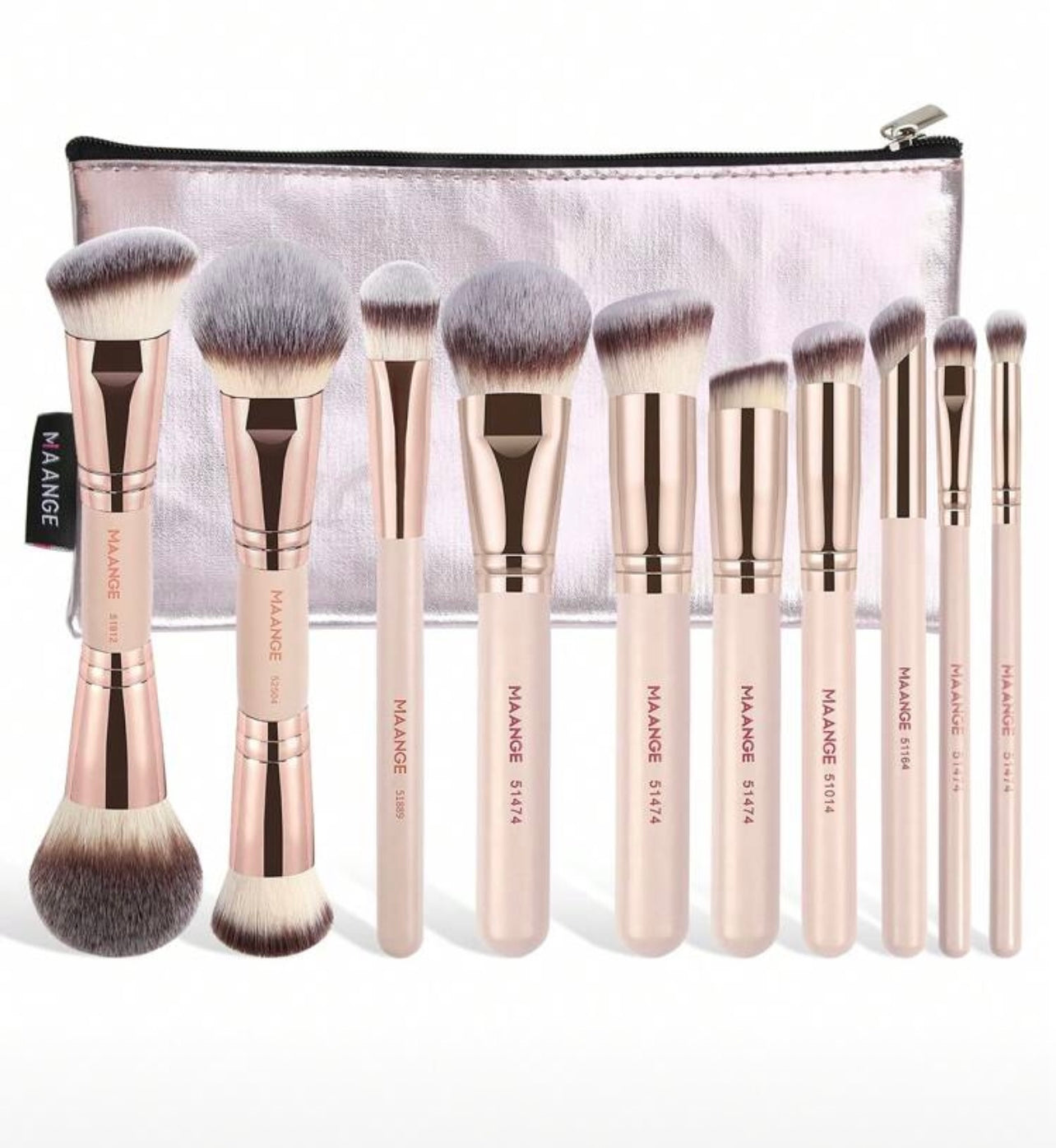 Maange 10 pieces brush set