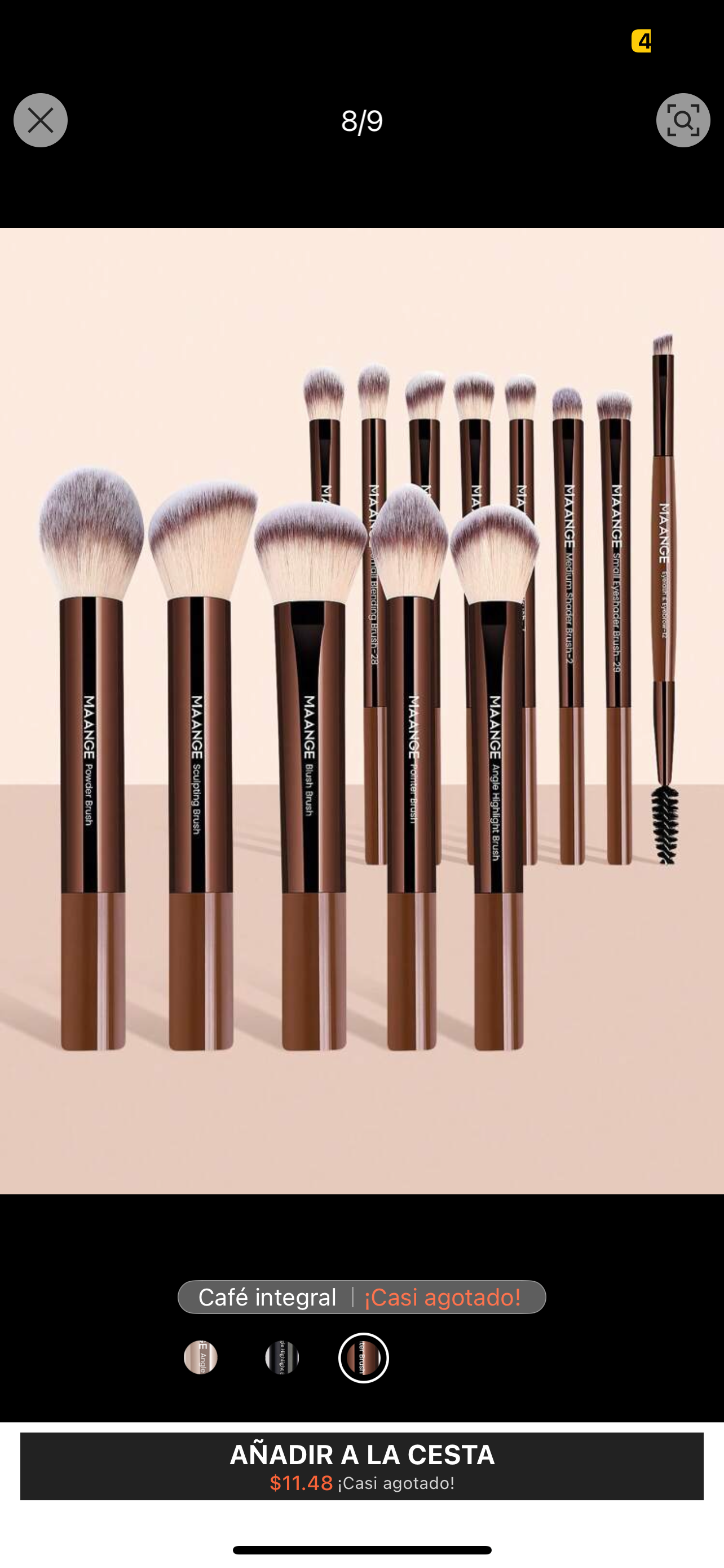 Maange 13 pieces brush set