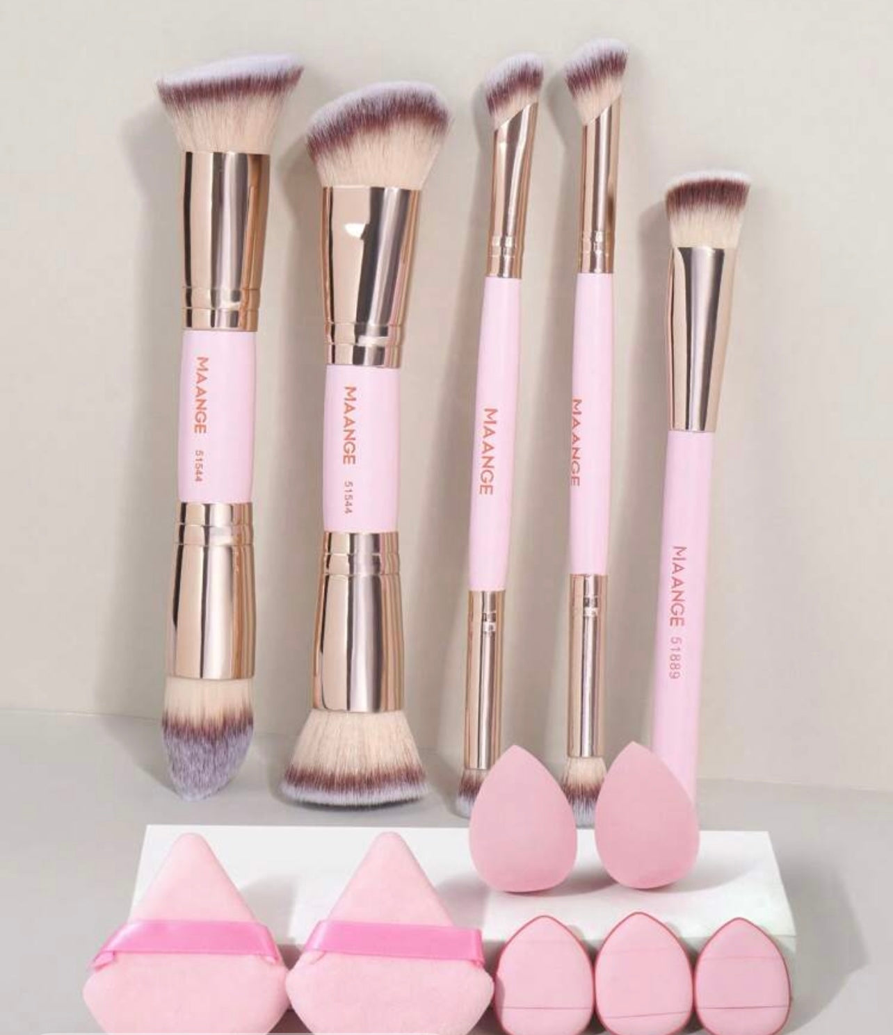 Maange Pink Brushes