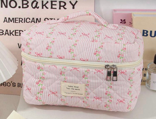 Coquette Girly Makeup Bag